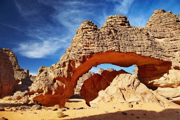 Tassili n'Jajer صحرا و کویر کوهستانی شگفت انگیز الجزایر