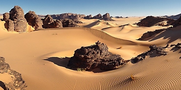 Tassili n'Jajer صحرا و کویر کوهستانی شگفت انگیز الجزایر