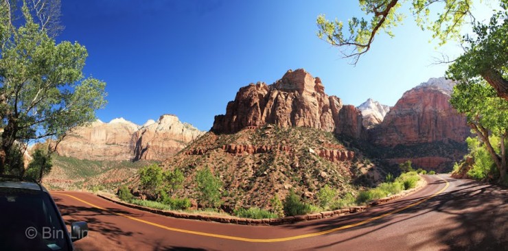 Top 10 Zion-Highway-Photo by Bin Lin