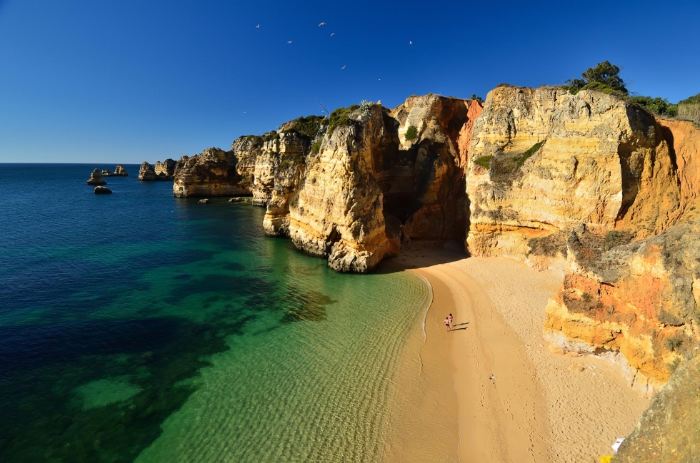 Pristine Beaches and Dramatic Shoreline in Lagos, Portugal