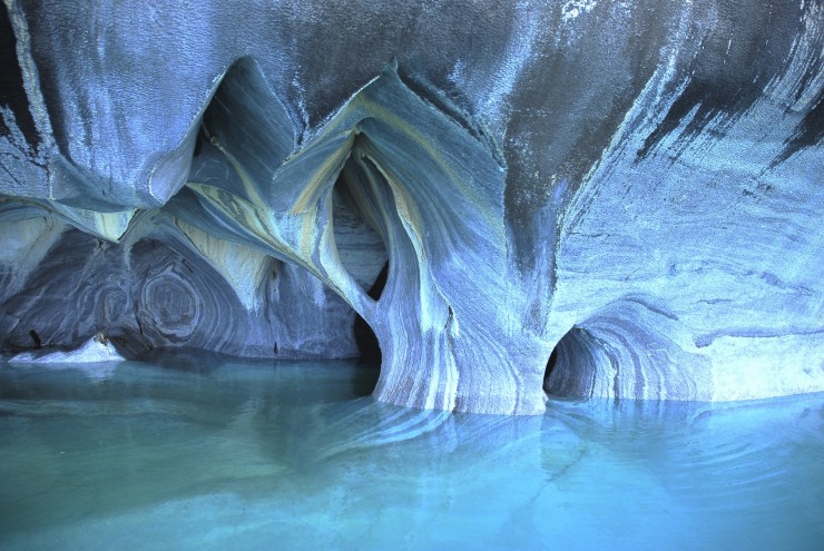 Marble Caves, Carerra Lake by Edison Zanatto