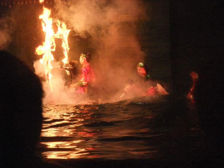 Thang long water puppet theatre