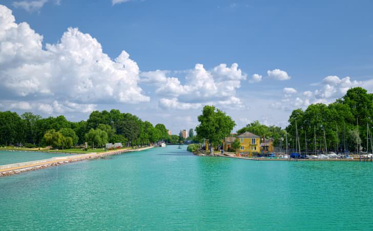 Lake Balaton in Hungary