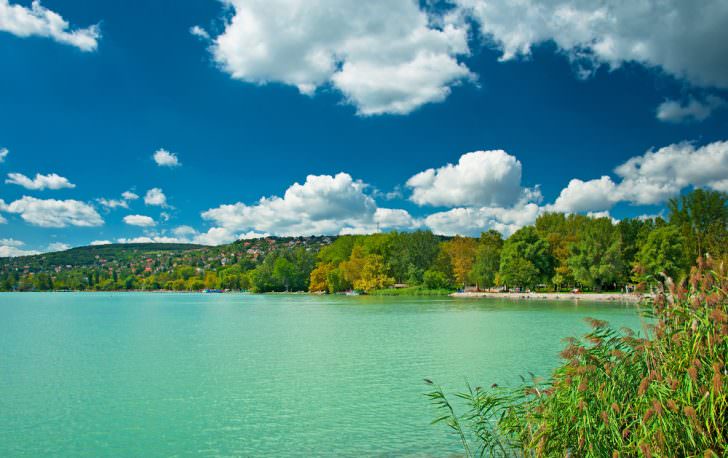 Lake Balaton in Hungary