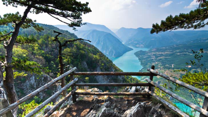 Canyon of Drina river, Serbia