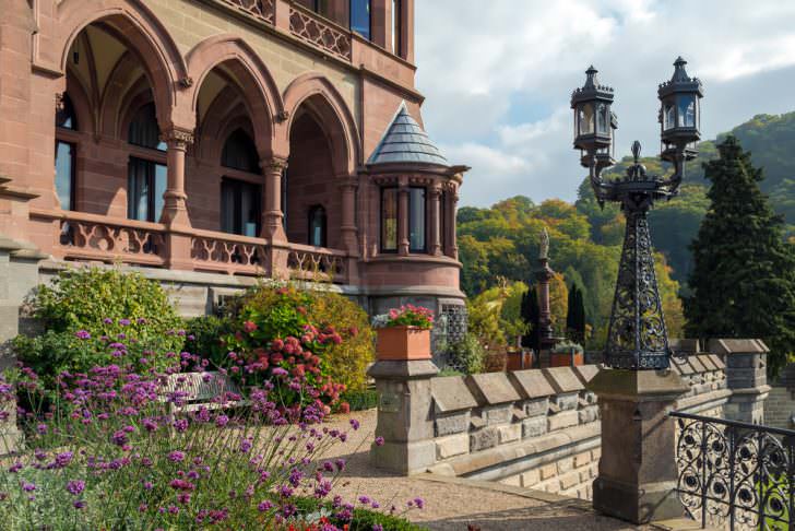 Drachenburg Castle in Bonn, Germany