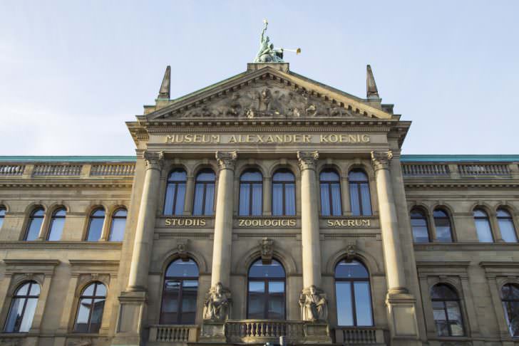 Front of the Museum Koenig in Bonn, Germany