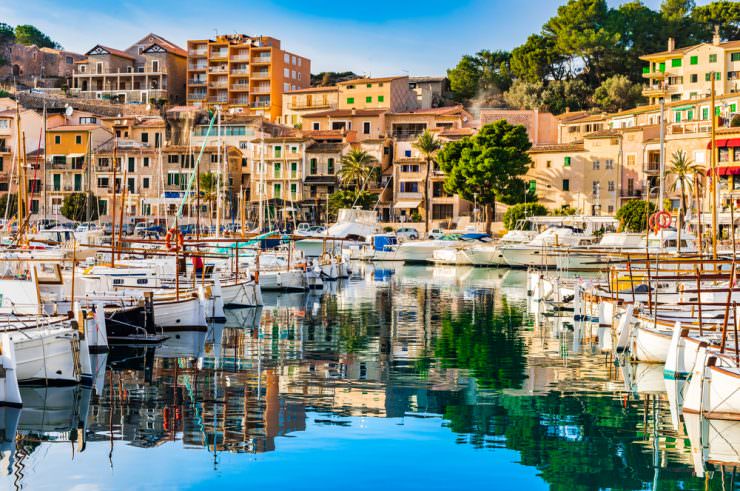 Beautiful view of Port de Soller