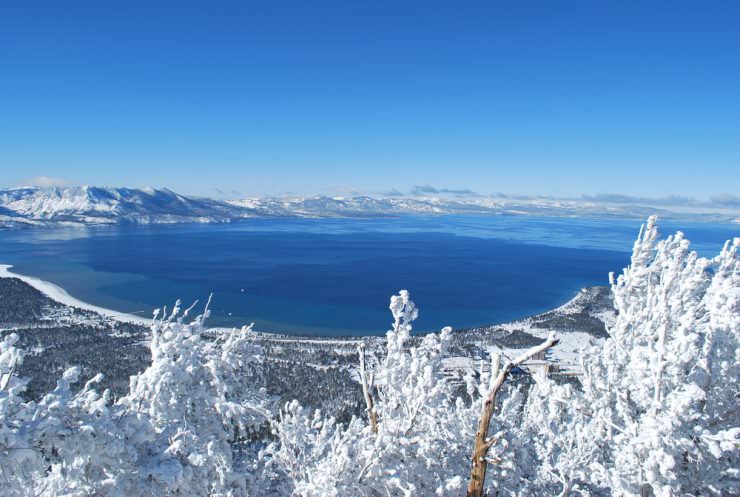 Southern point of Lake Tahoe