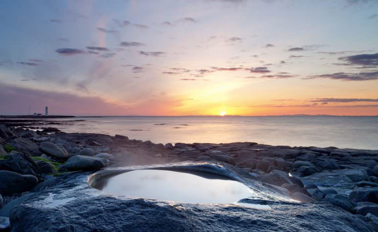 Grotta Hot Pool, Iceeland