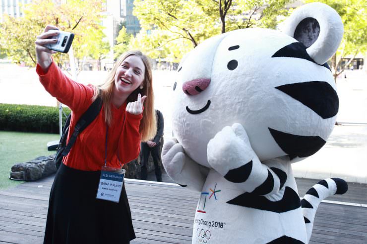 The Pyeongchang 2018 mascots