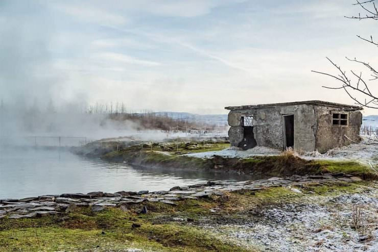 The Secret Lagoon, Iceland.