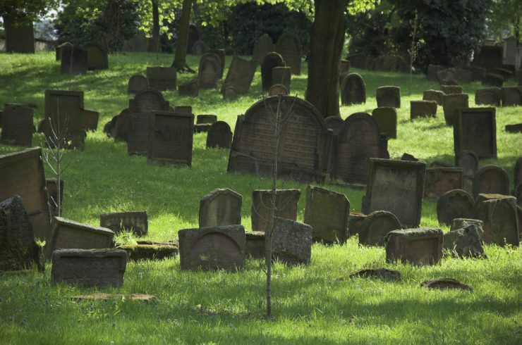 The oldest Jewish cemetery in Europe. Worms, Germany