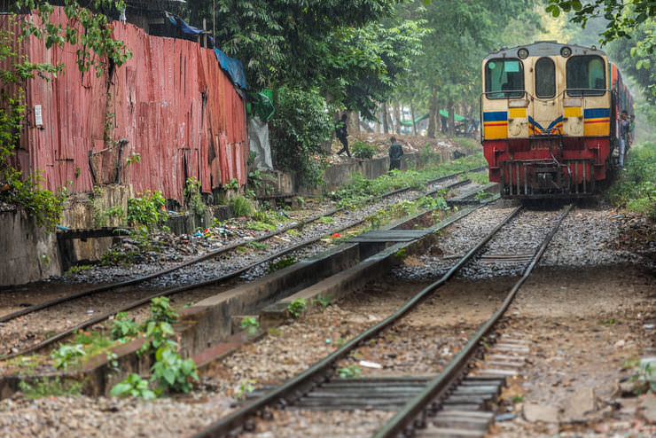 Circular train journey