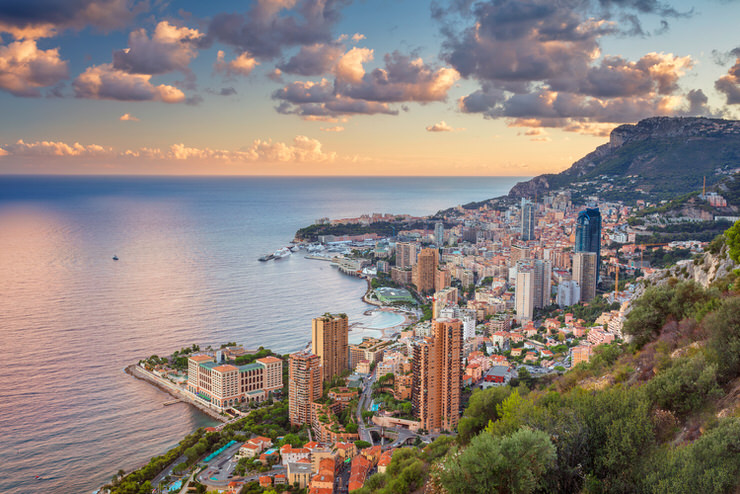 Cityscape image of Monte Carlo, Monaco