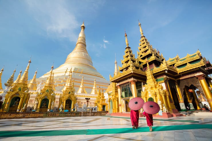 Shwedagon Pagoda, Yangon, Myanmar