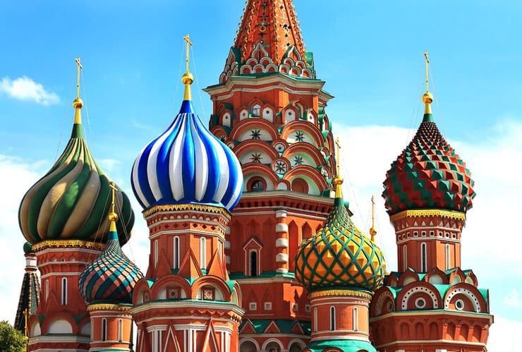 St. Basil’s Cathedral, Moscow, Russia