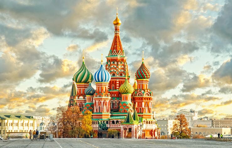 St. Basil’s Cathedral, Moscow, Russia