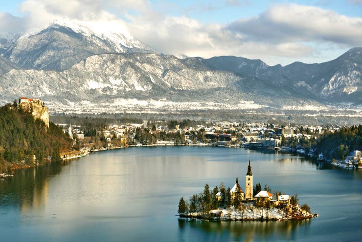 Bled during the winter