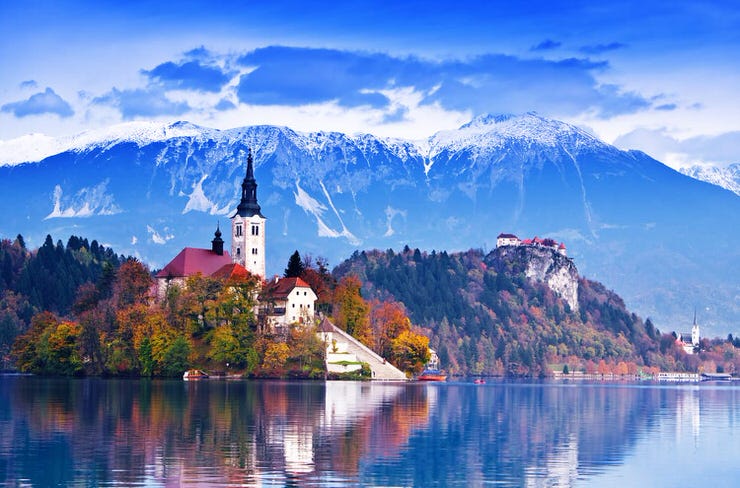 Church of the Assumption of Maria, Bled, Slovenia