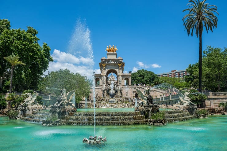 Fountain in Parc de la Ciutadella, Barcelona