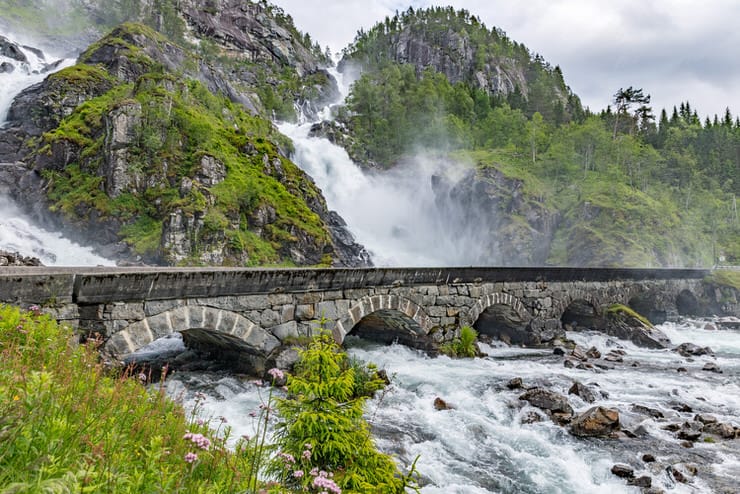 Langfossen, Norway
