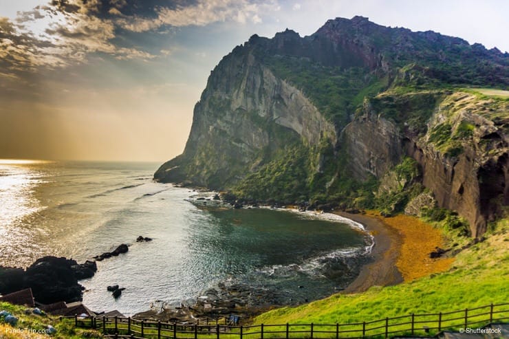 The Songaksan Mountain, Jeju Island, South Korea