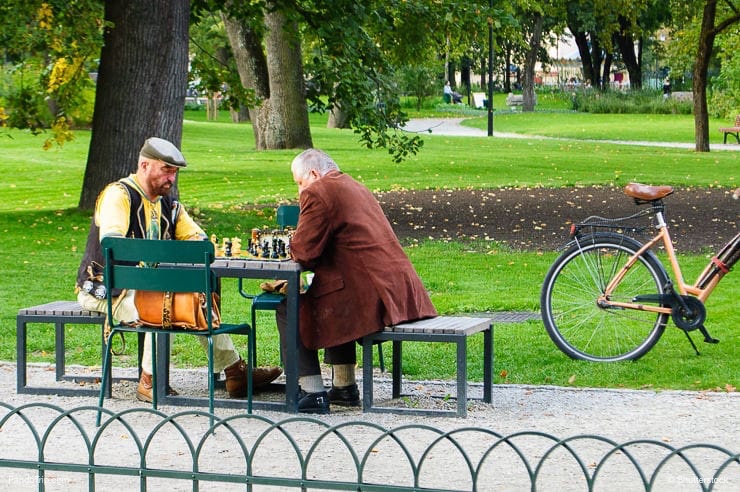 Bernardine Gardens, Vilnius, Lithuania