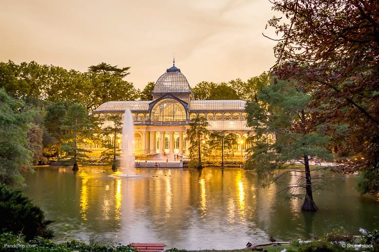 El Retiro park, Madrid, Spain