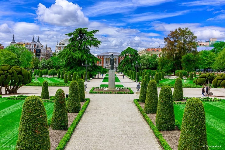 El Retiro park, Madrid, Spain