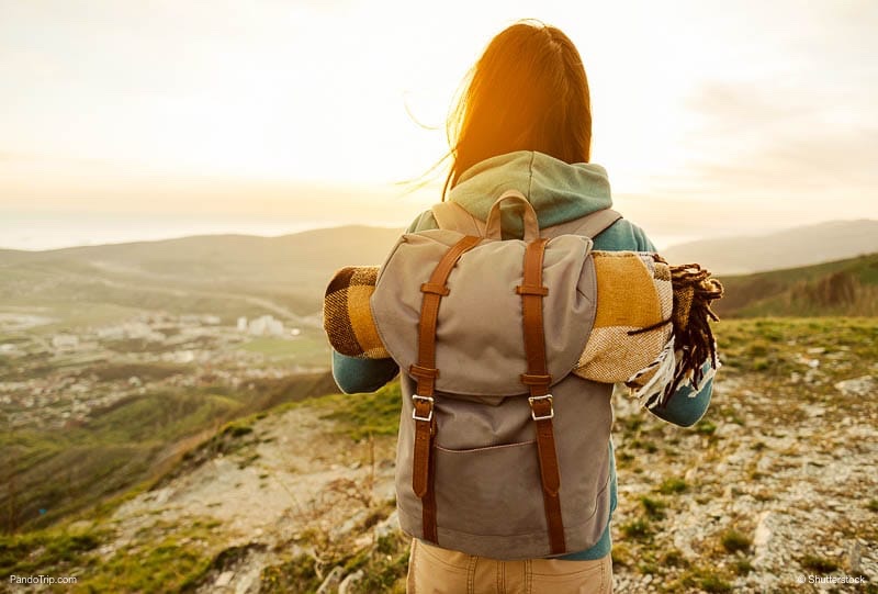 womens luggage backpack