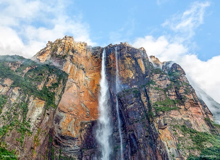 Angel Falls or Salto Angel in Venezuela, South America