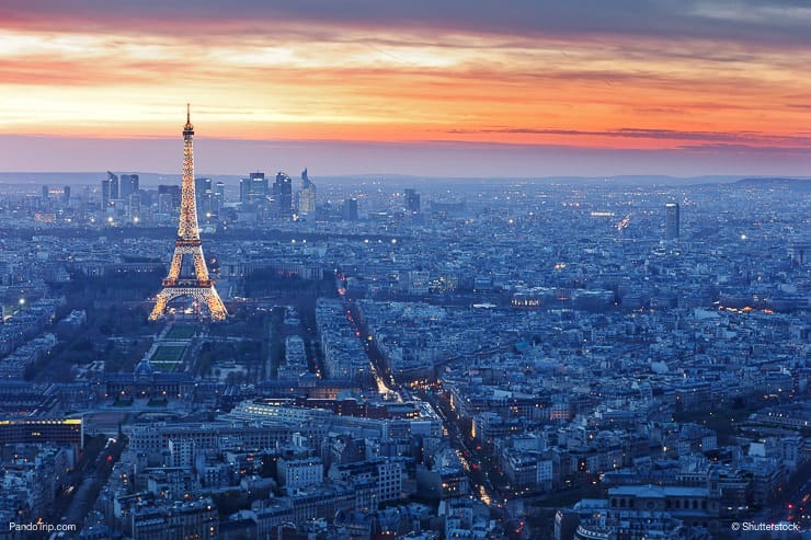 Eiffel Tower at Night