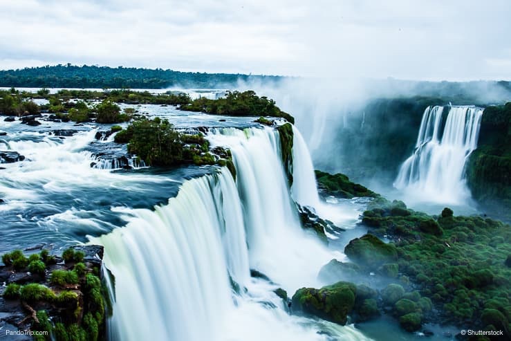 Cataratas del Iguazú, vista desde el lado brasileño