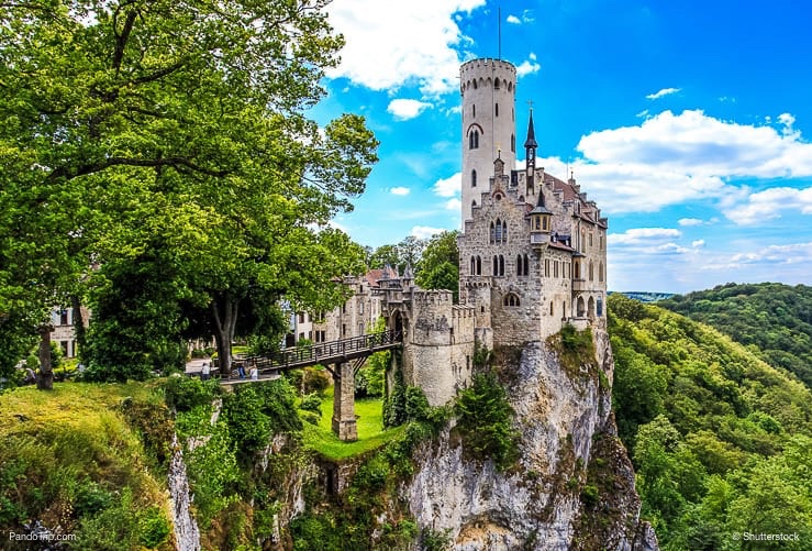 Lichtenstein Castle in Germany