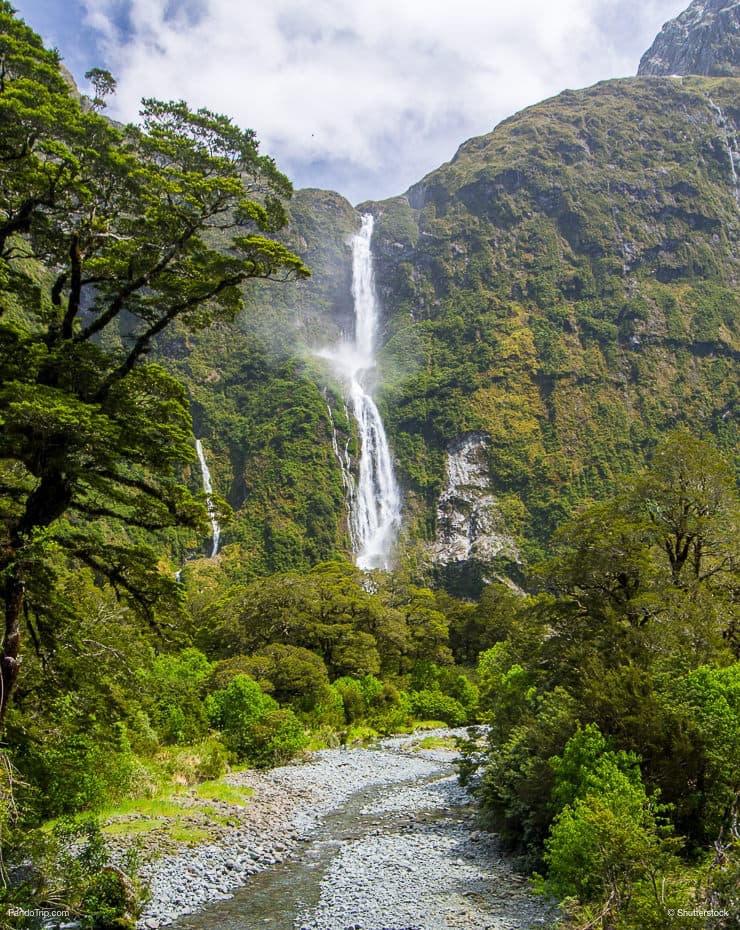 Chutes de Sutherland, Parc national du Fiordland