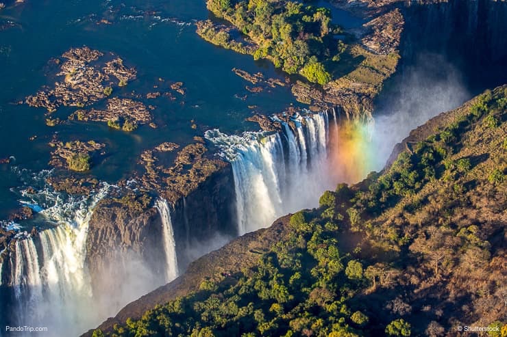 Victoria Falls Vista dal drone