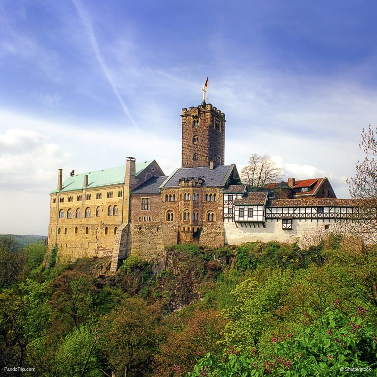 Wartburg Castle in Germany