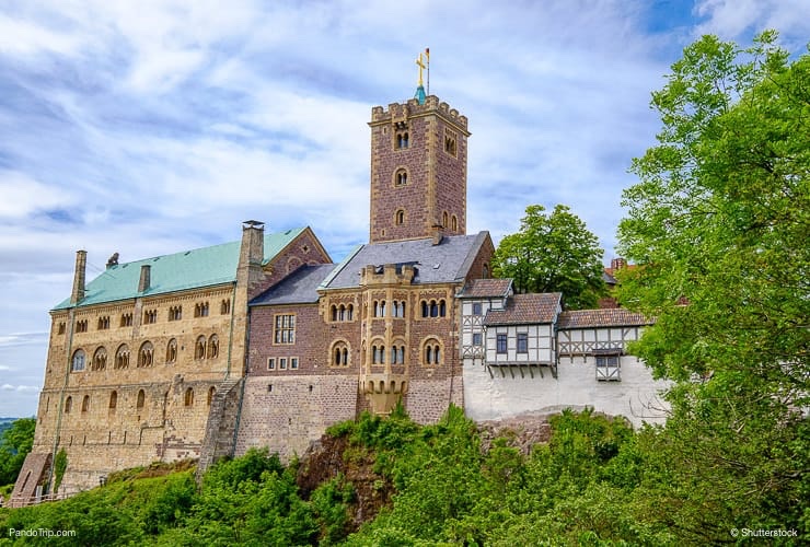 Wartburg Castle in Germany