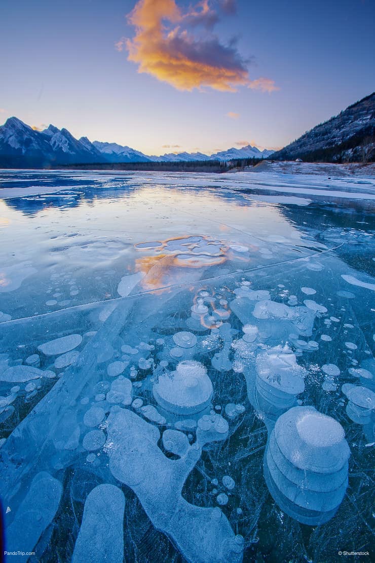 Abraham Lake, Alberta, Canada