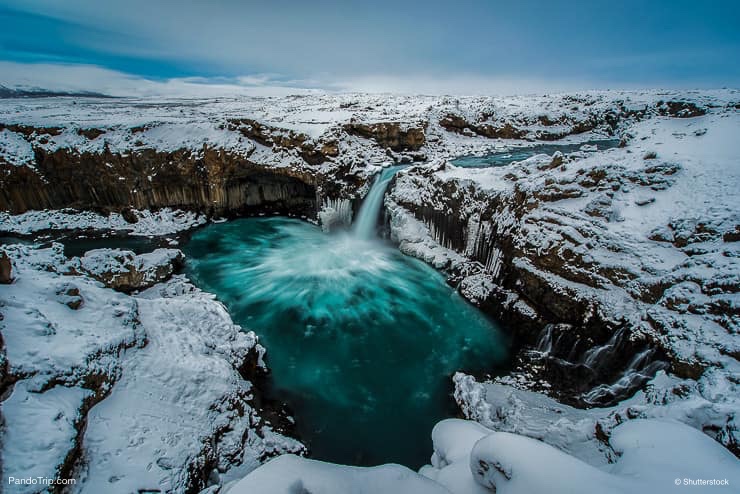 Aldeyjarfoss waterfall