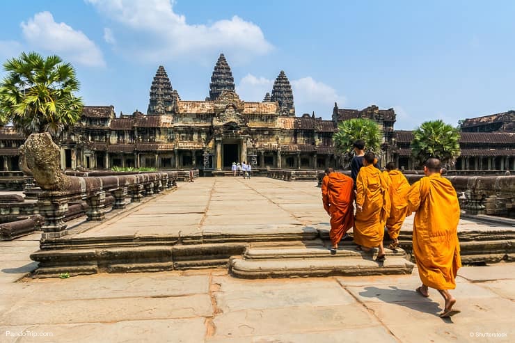 Amazing Angkor Wat view