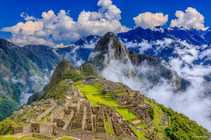 Clouds in Machu Picchu