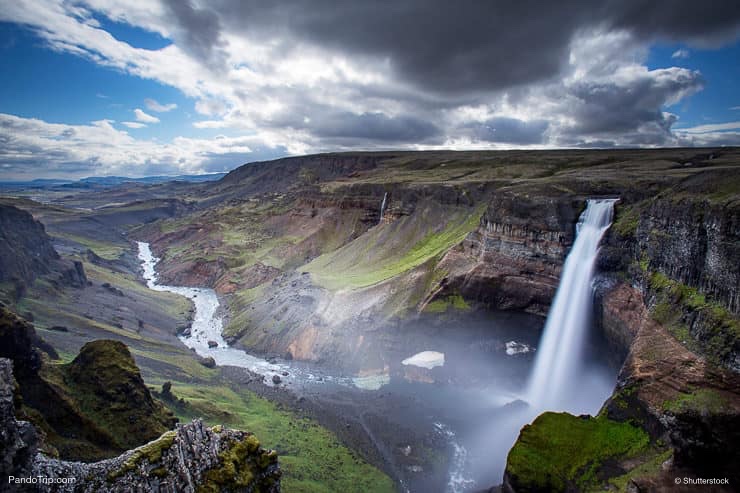 Haifoss Waterfall, Iceland