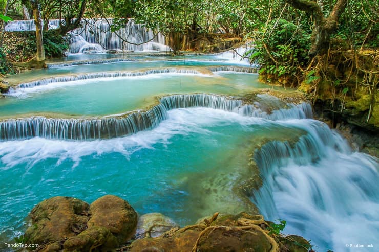 Kuang Si waterfall, Luang Prabang, Laos