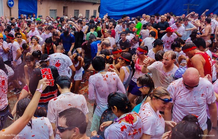 La Tomatina Tomato fight