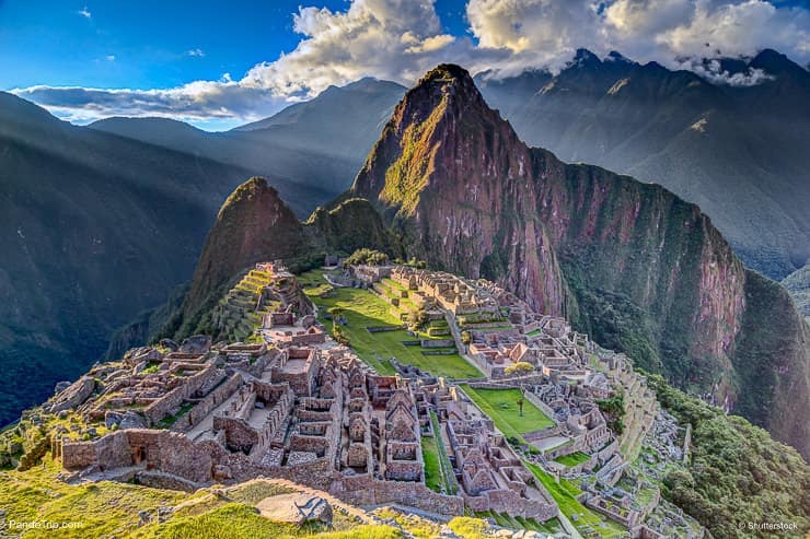 Machu Picchu. One of the New Seven Wonders of the World