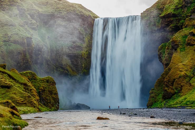 Skogafoss waterfall in Iceland