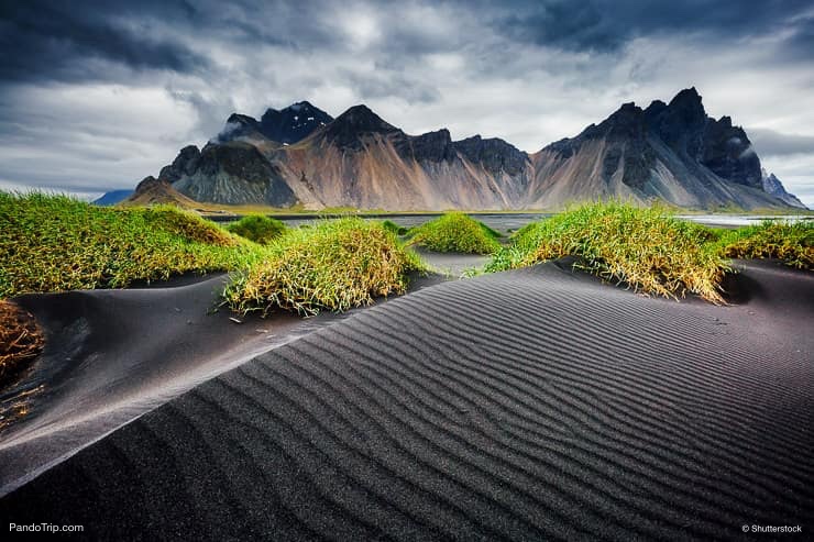 Stokksnes cape, Vestrahorn, Iceland