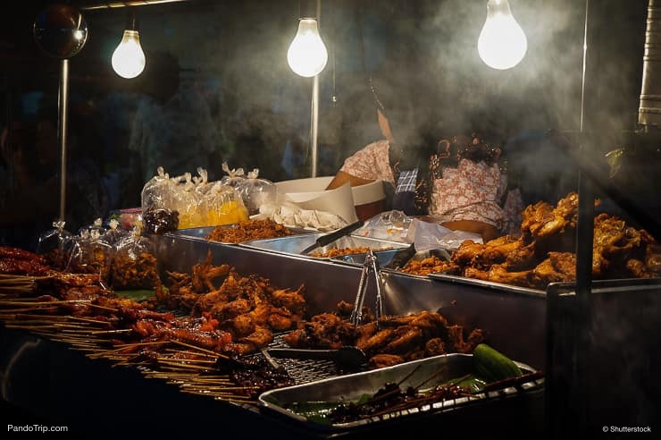 Street food stall in Thailand